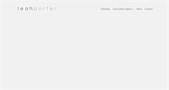 Desktop Screenshot of leahporter.com